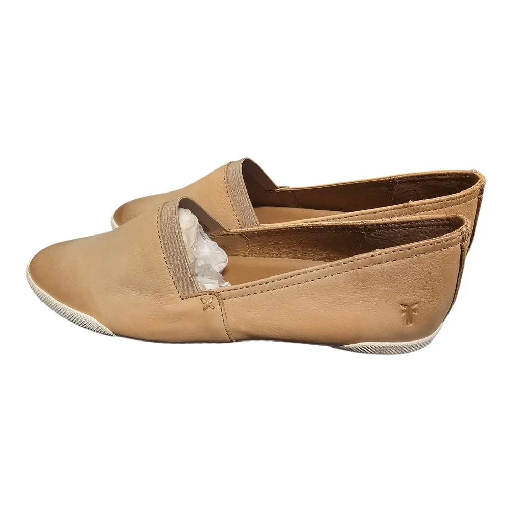 FRYE AND CO. Tan Slip-On Loafers - Picture 2 of 7